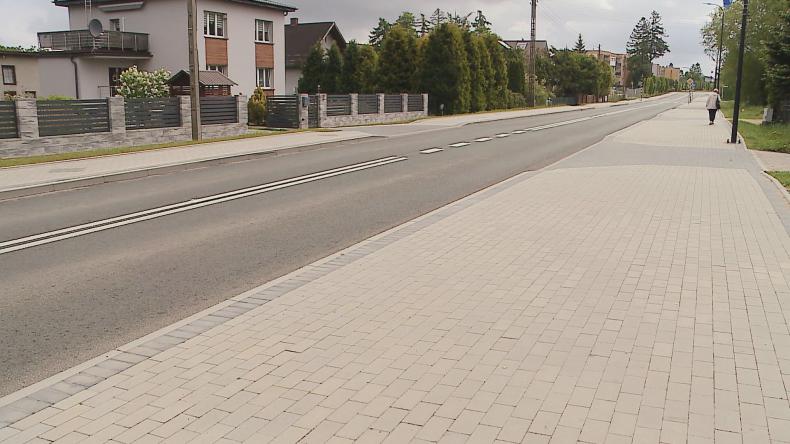 Ulica Pomorska w Gniewinie jest już po remoncie
