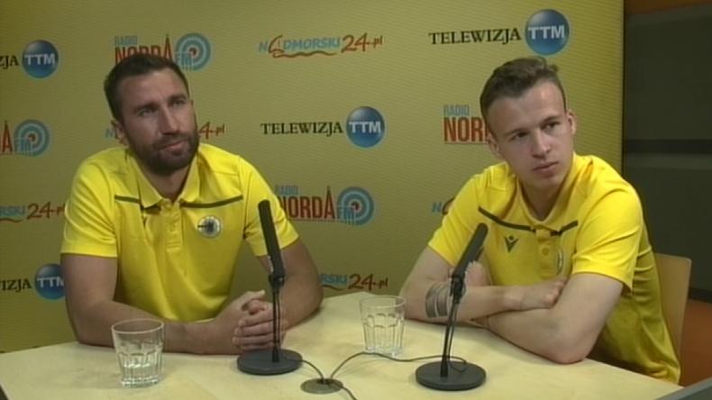 Marcin Burkhardt i Kewin Przygoda