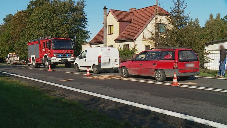 Nie zachował odległości. Kolizja na krajowej „6”