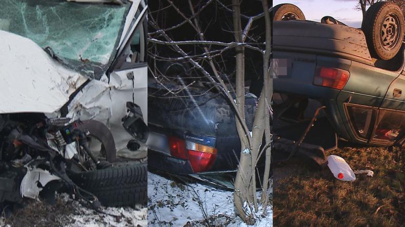 Znów niebezpiecznie na lokalnych drogach