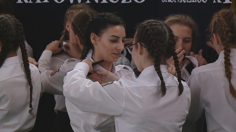 Strażacy awansowali uczniów