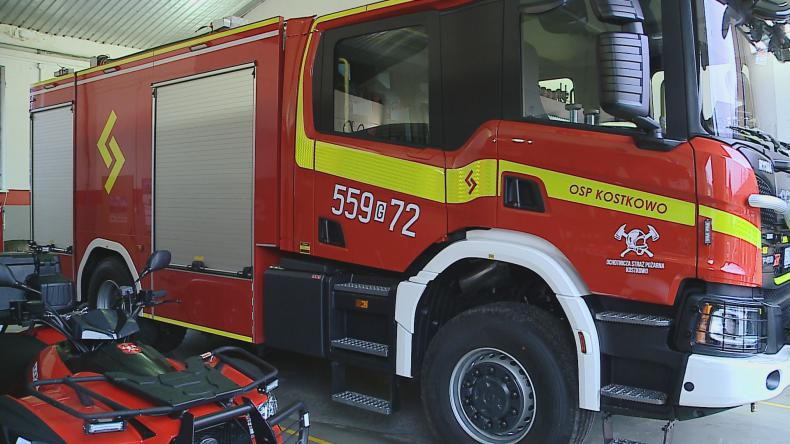 OSP Kostkowo z nowym wozem bojowym