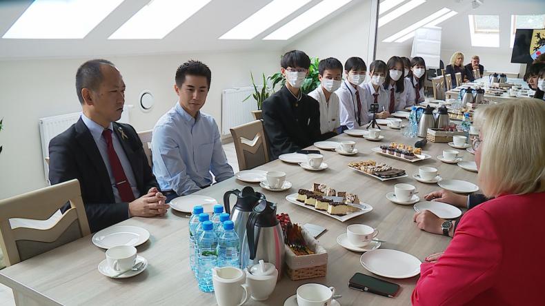 Delegacja z Japonii w Wejherowie