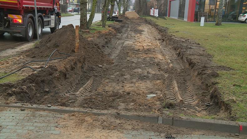 Trwają prace na ulicy Granicznej