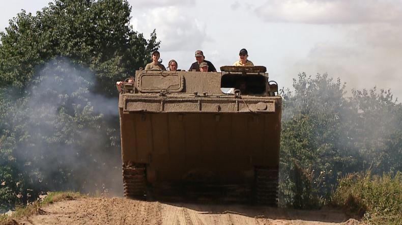 Militarne atrakcje na pikniku w Lisewie