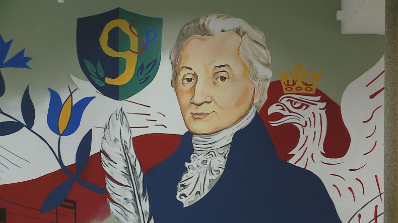 Niezwykłe dzieło ozdobiło wejherowską "Dziewiątkę"