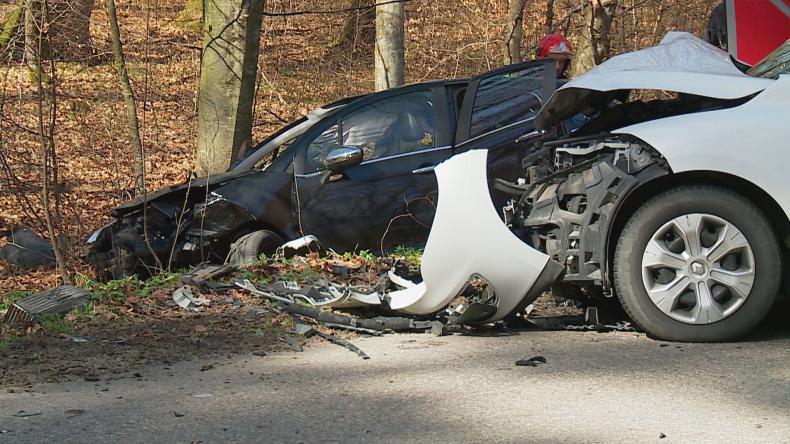 Śmiertelny wypadek na trasie Leśniewo - Darzlubie