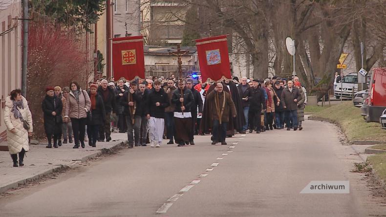 Pierwsza w tym roku Droga Krzyżowa