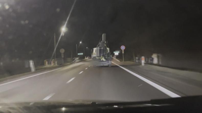 Samochód widmo na DK6
