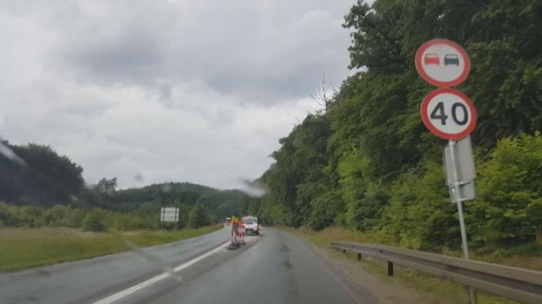 Rekowska Górka- deszcz przeszkadza w dokończeniu inwestycji