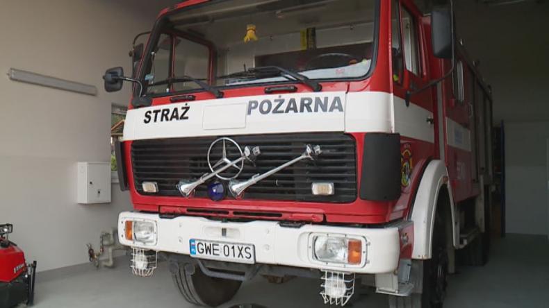 Nowy garaż i wóz bojowy dla OSP Zelewo