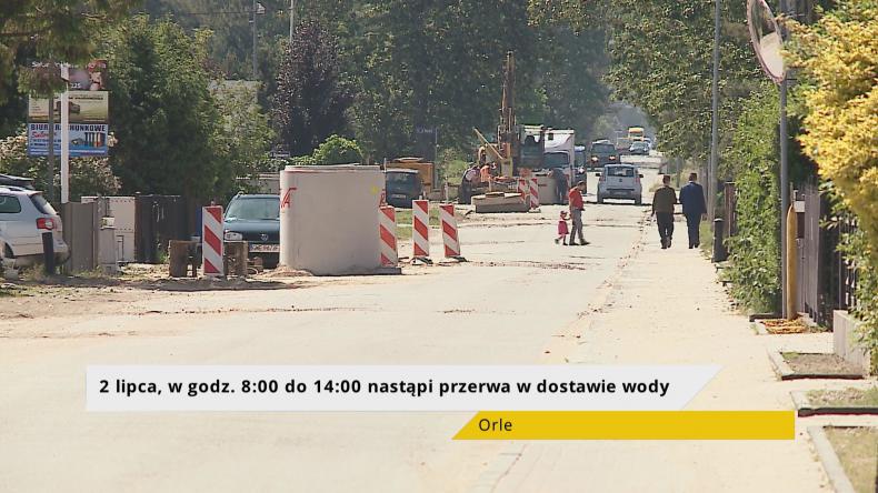 Przerwa w dostawie zimnej wody w Orlu
