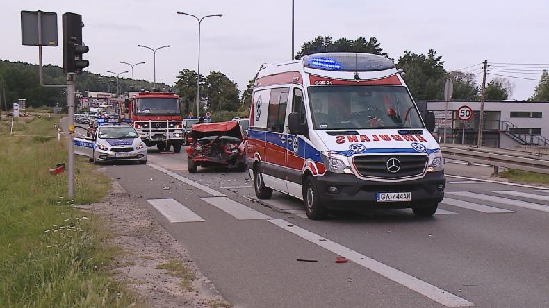 Kolizja w Redzie