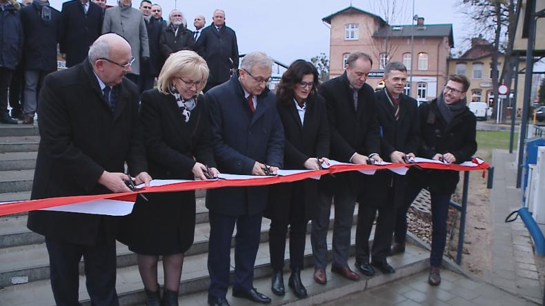 Przecięli wstęgę na redzkim węźle
