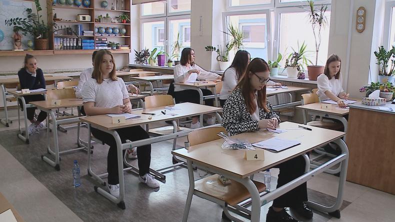 Ósmoklasiści zmierzyli się z matematyką