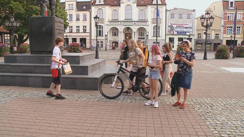 Sentymentalna podróż podczas gry miejskiej